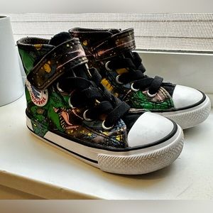 Converse All Star Interstellar Dinoverse toddler high top shoe